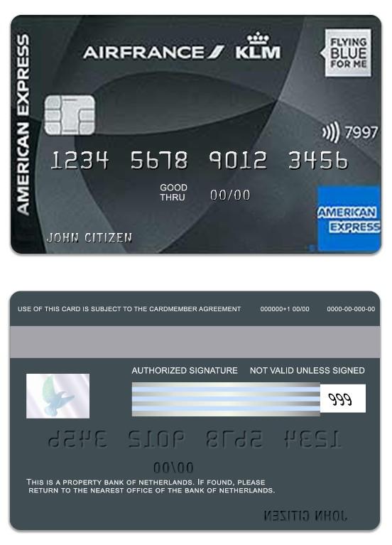 Netherlands Bank of Netherlands American Express Flying Blue Platinum